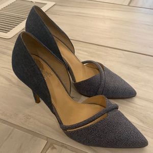 Vince Camuto Size 7 Heels - Denim pumps